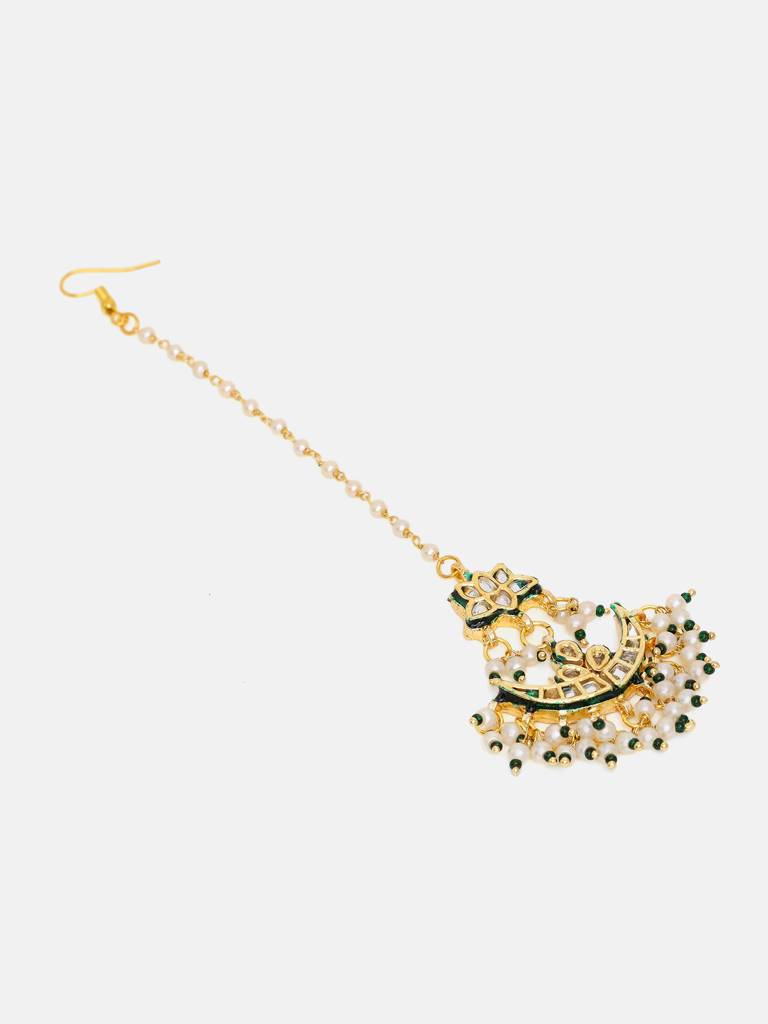 Chand Meenakari Kundan Maang Tikka : RRSEP25-40