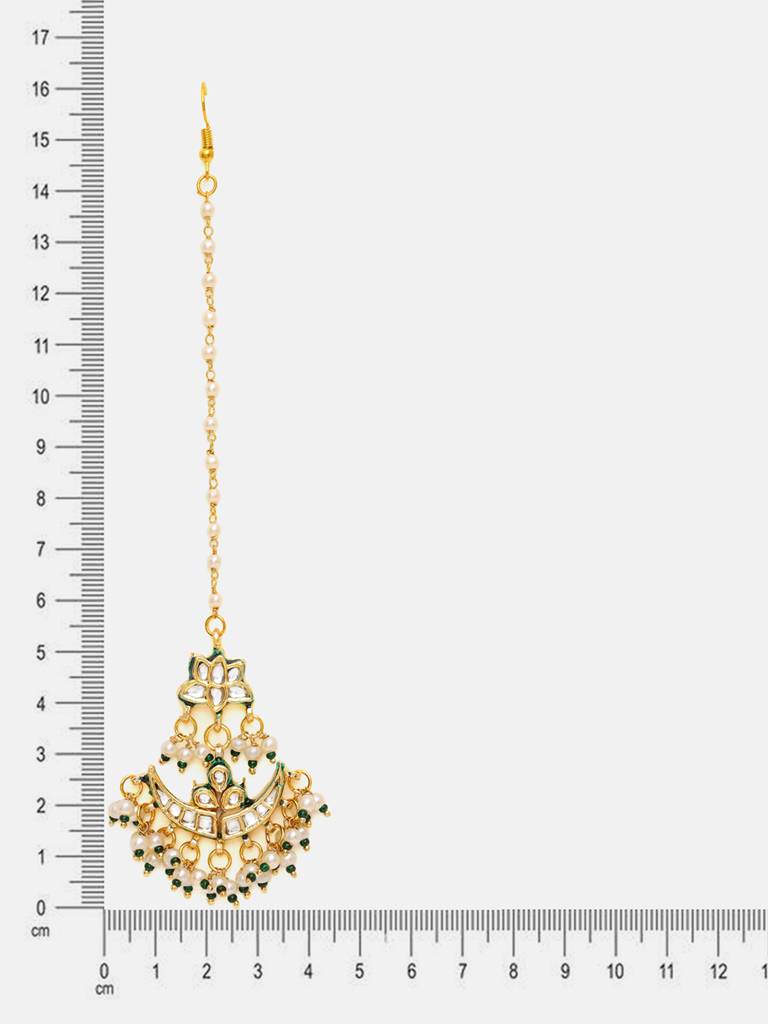 Chand Meenakari Kundan Maang Tikka : RRSEP25-40