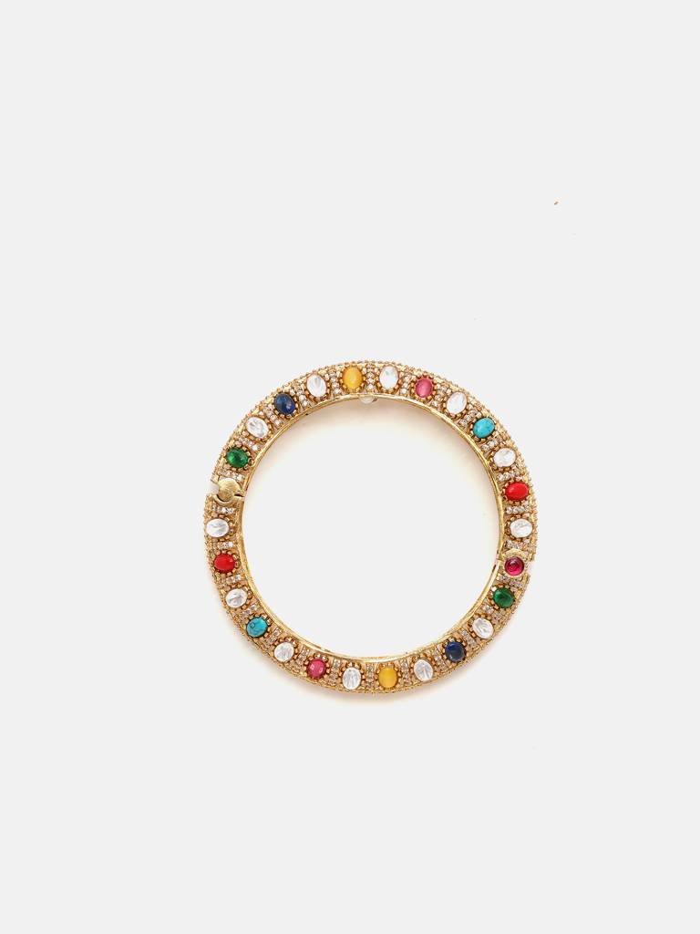 Multi-Color Kundan Bracelet : RRSEP25-54