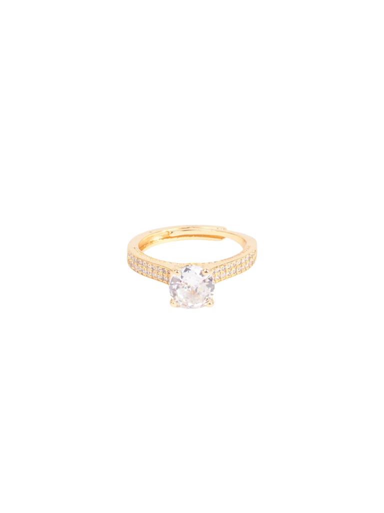Elegant Gold Promise Ring For Women & Girls : RS14302-G
