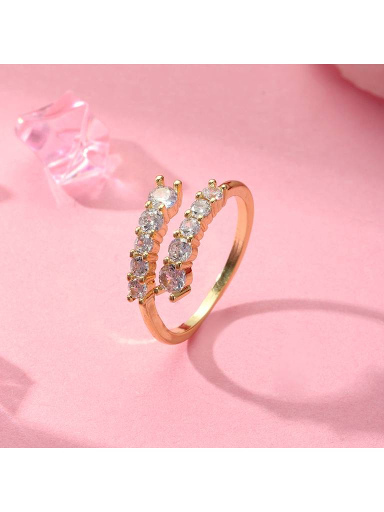 Radiant Stone Statement Ring For Women & Girls : RS14335-G