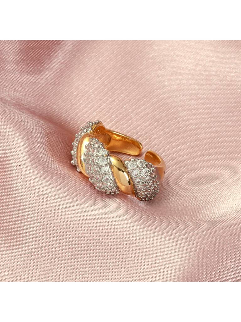 Larissa Spin Diamond Ring For Women & Girls : RS14363-G-WHT