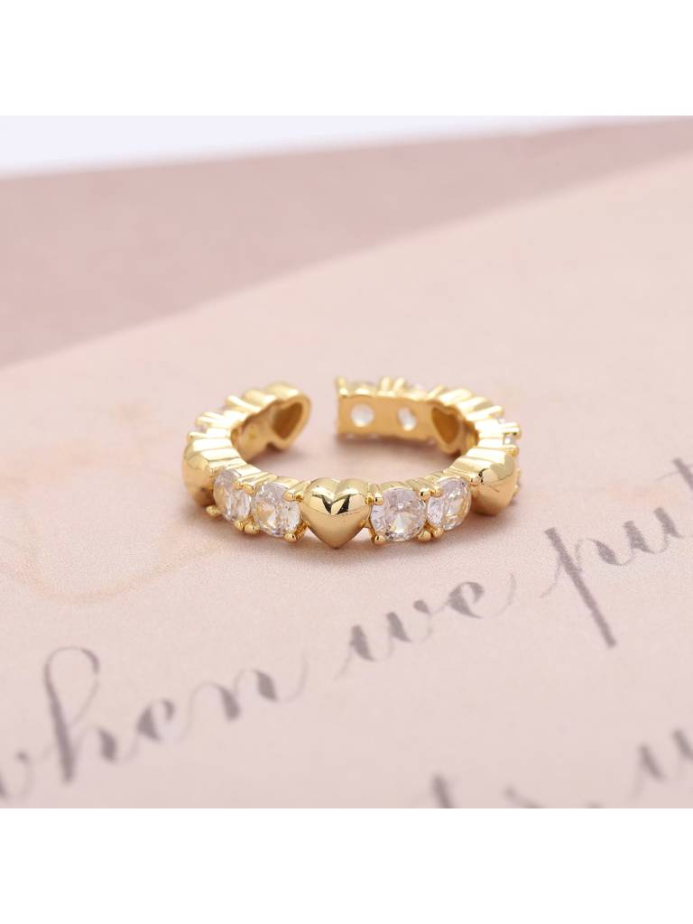 Auric Gold Ring For Women & Girls Finger Ring Jewellery Accessories : RS14433-G