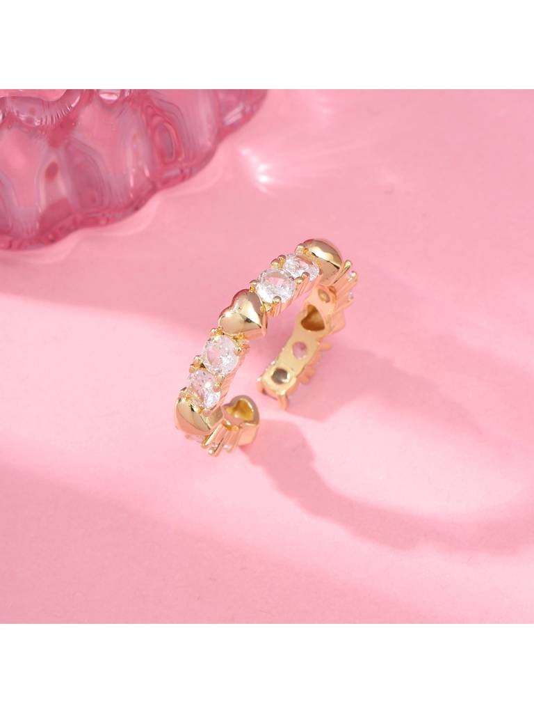 Auric Gold Ring For Women & Girls Finger Ring Jewellery Accessories : RS14433-G