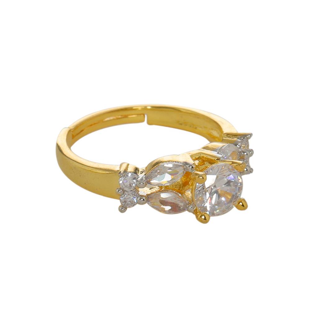 Diamond And Solitaire Ring : RSFEB24-3