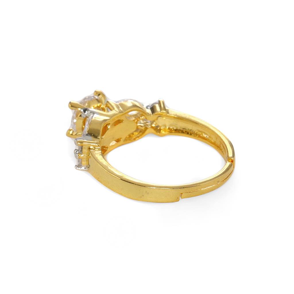 Diamond And Solitaire Ring : RSFEB24-3