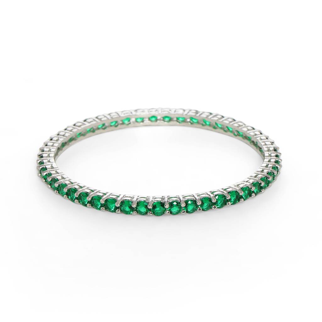 Green Stone Bangle : RSFEB24-7