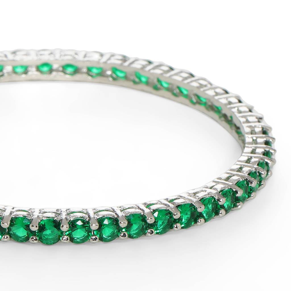 Green Stone Bangle : RSFEB24-7