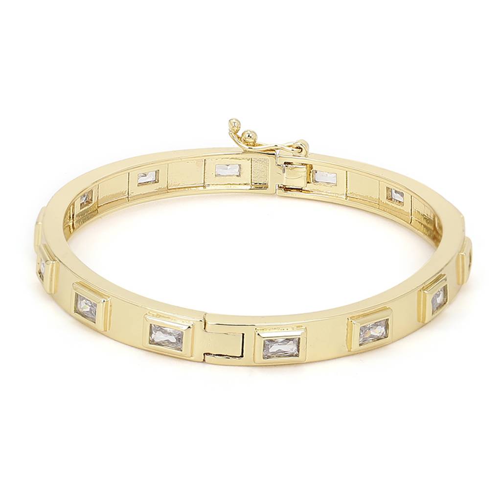 American Diamond Golden Bracelet : RSJULY22-41