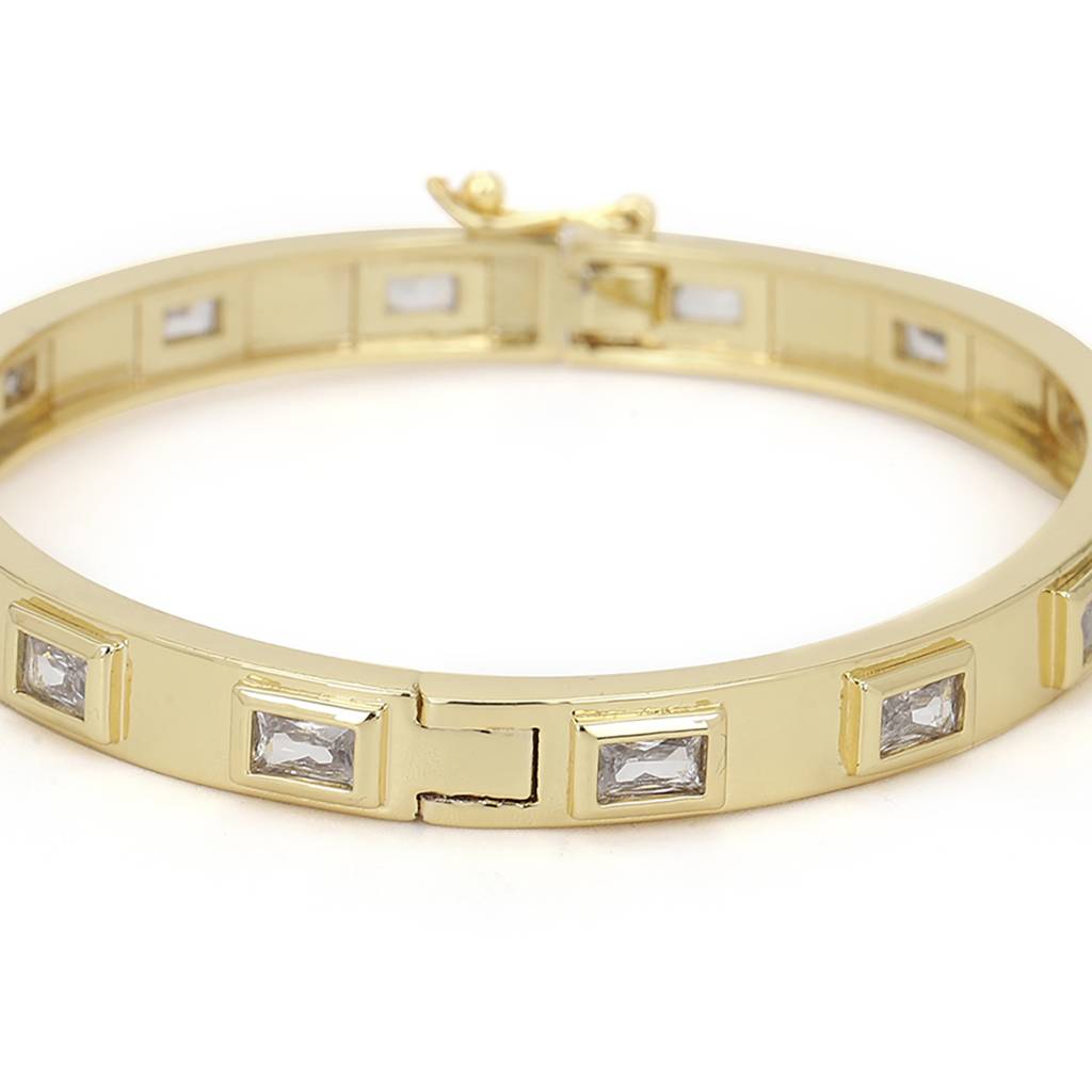 American Diamond Golden Bracelet : RSJULY22-41