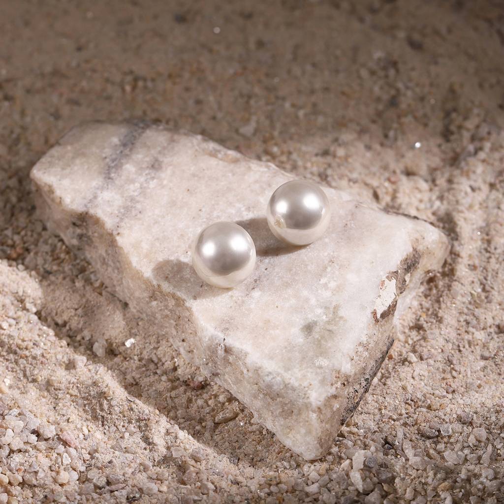 Pearl Studs ((20 Mm) : RSJULY22-71