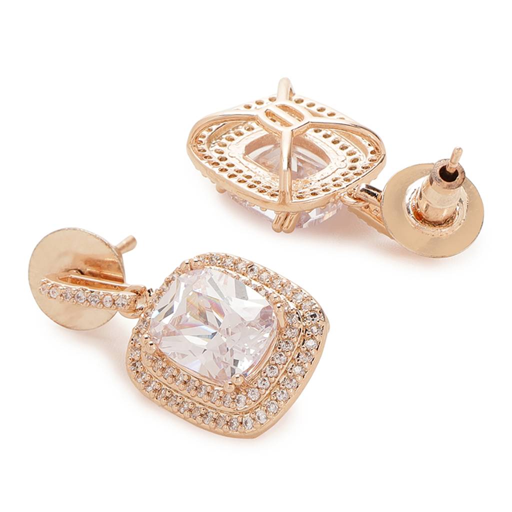 Rose Gold Earrings : RSJULY22-79