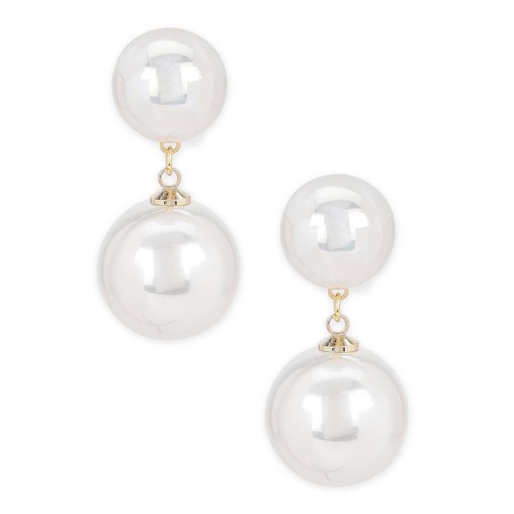 Duet Pearl Earrings : RSJULY22-82