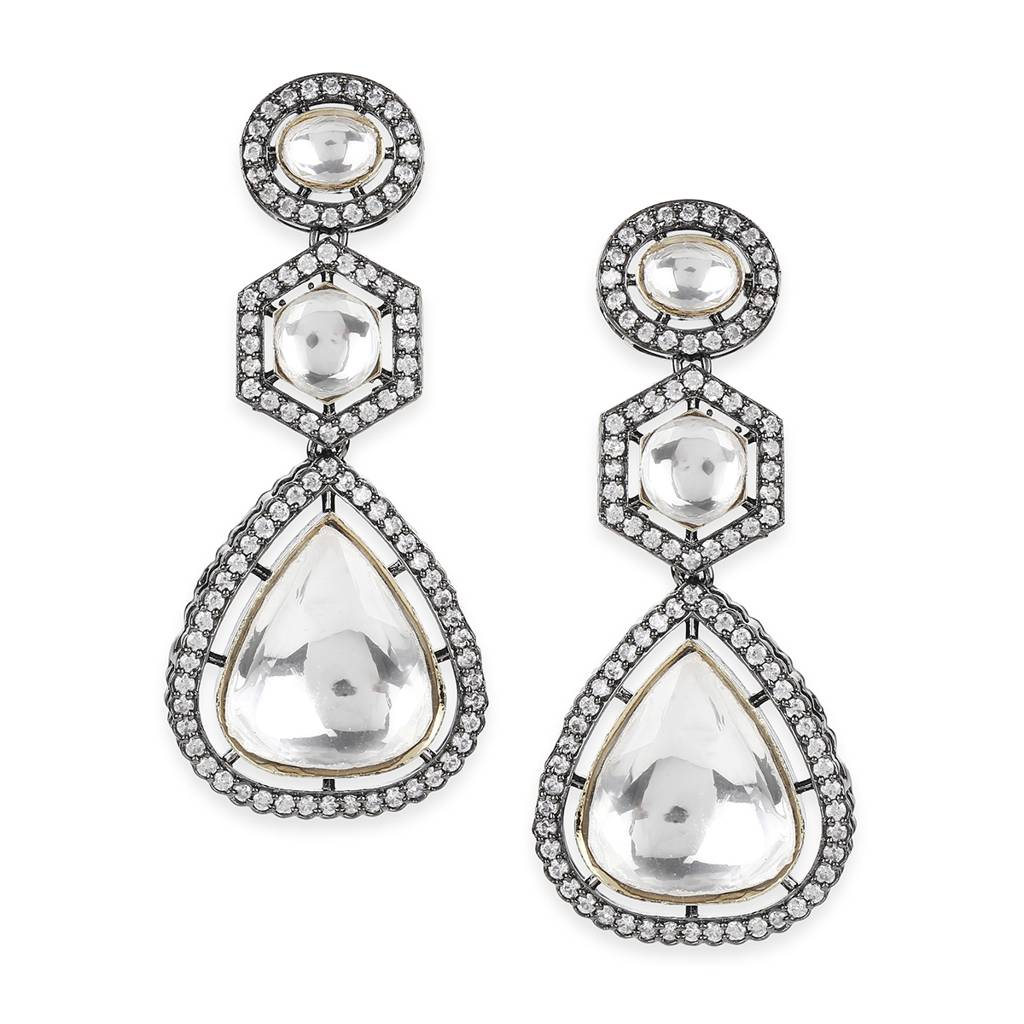 Zircon & Kundan Danglers : RSMAY22-16