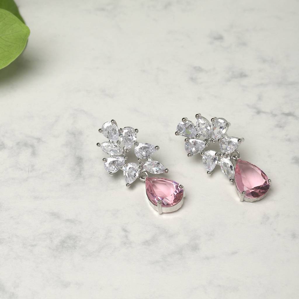 Champagne Stone Earrings : RSMAY22-30