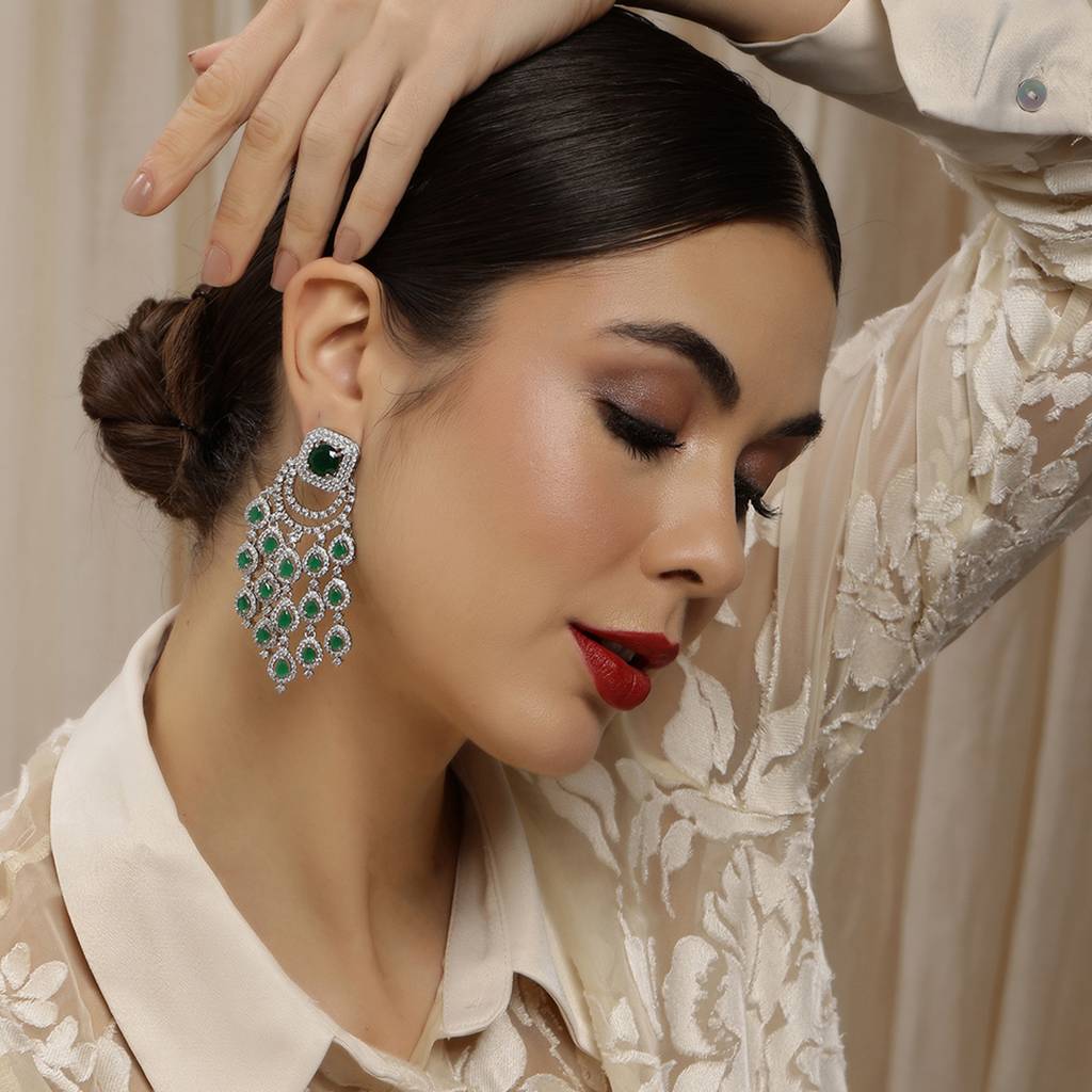 Long Chandelier Earrings : RSSEP24-18