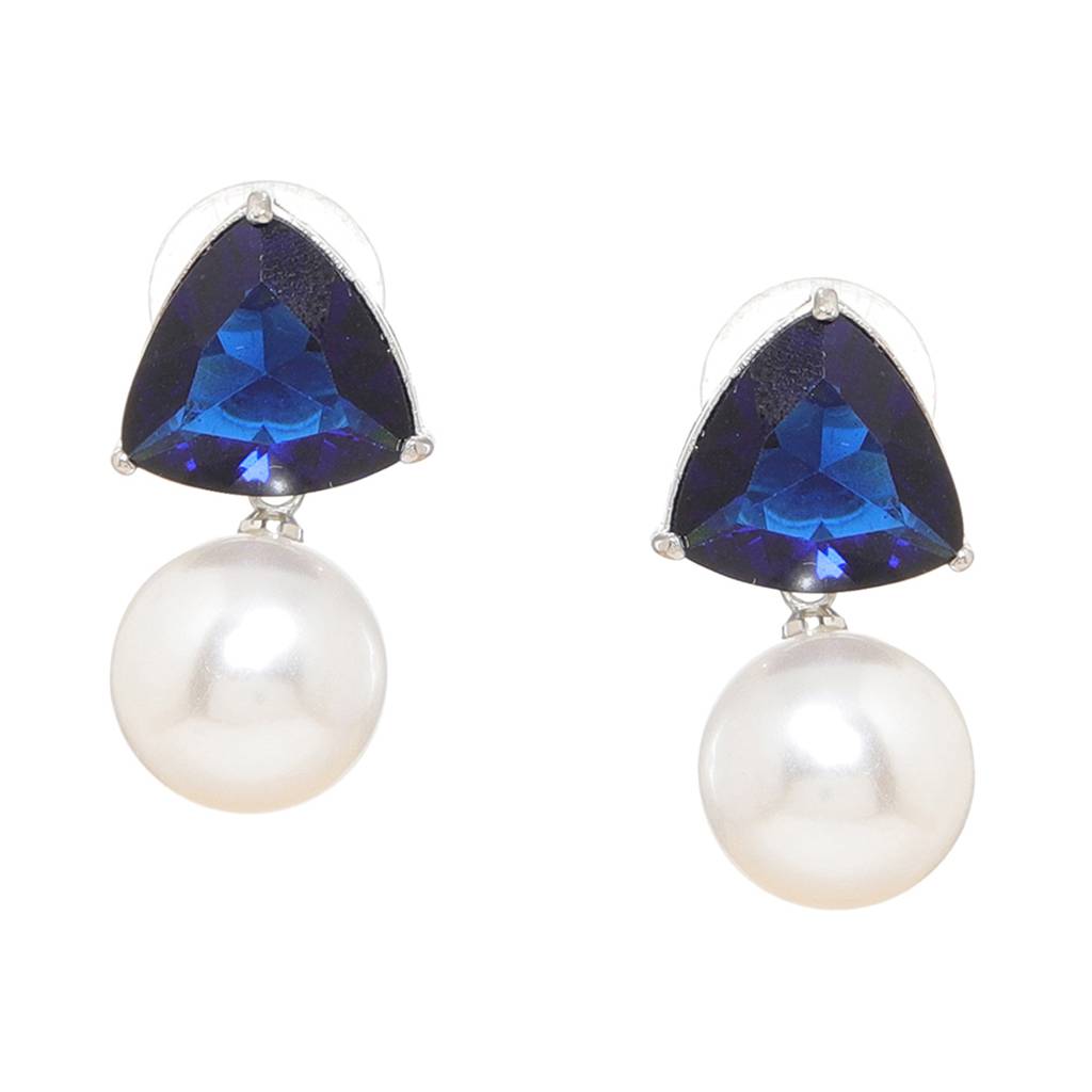Blue Studs For Women : RSSEP24-24
