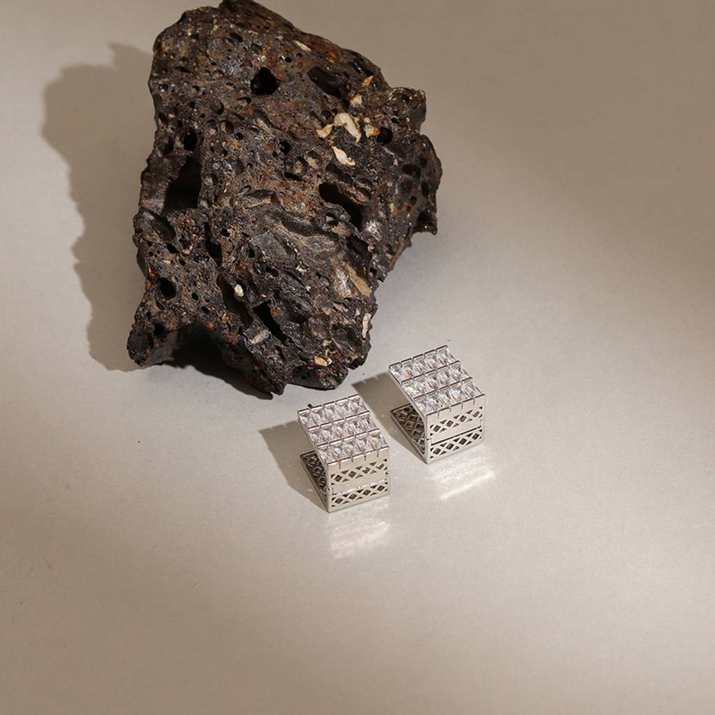 Box Loop Earrings : RSSEP24-2