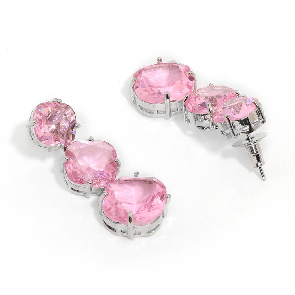 Pink Earrings : RSSEP24-30
