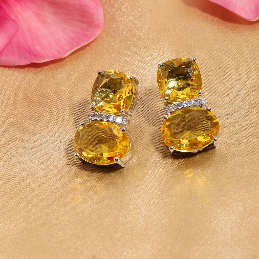 Yellow Earrings : RSSEP24-31
