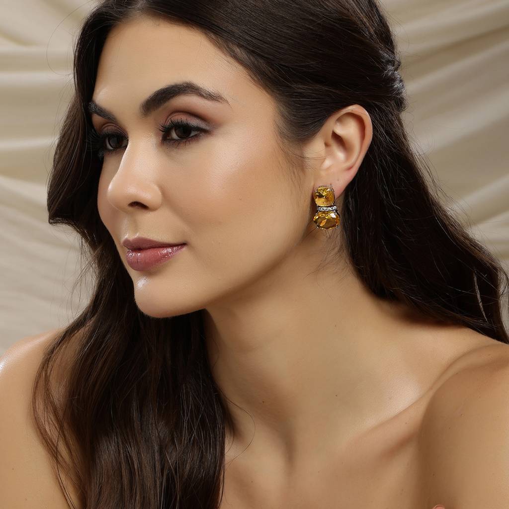Yellow Earrings : RSSEP24-31