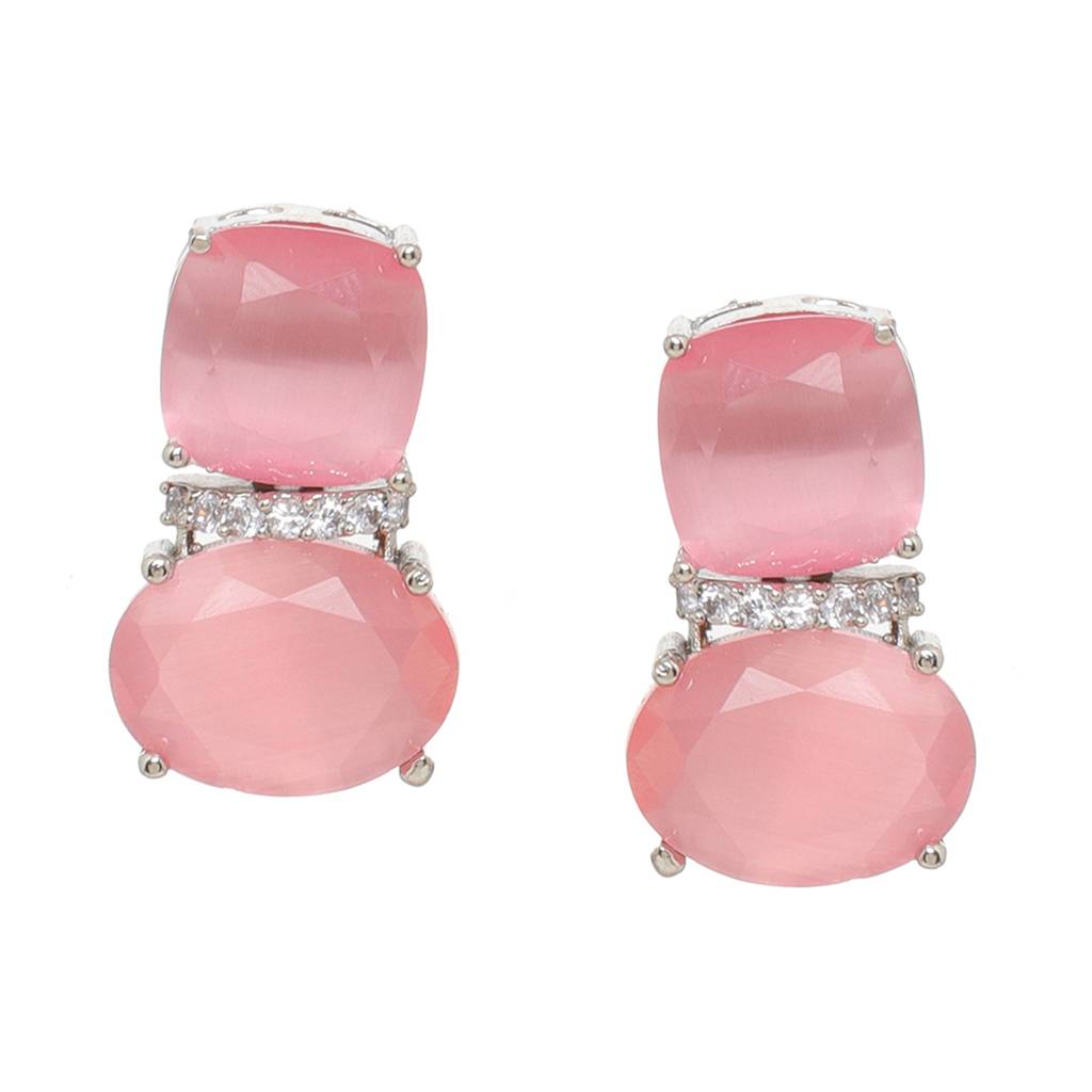 Pink Earrings. : RSSEP24-34