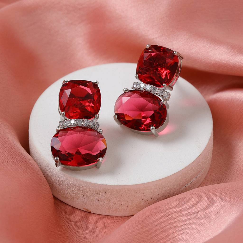 Red Earrings : RSSEP24-35