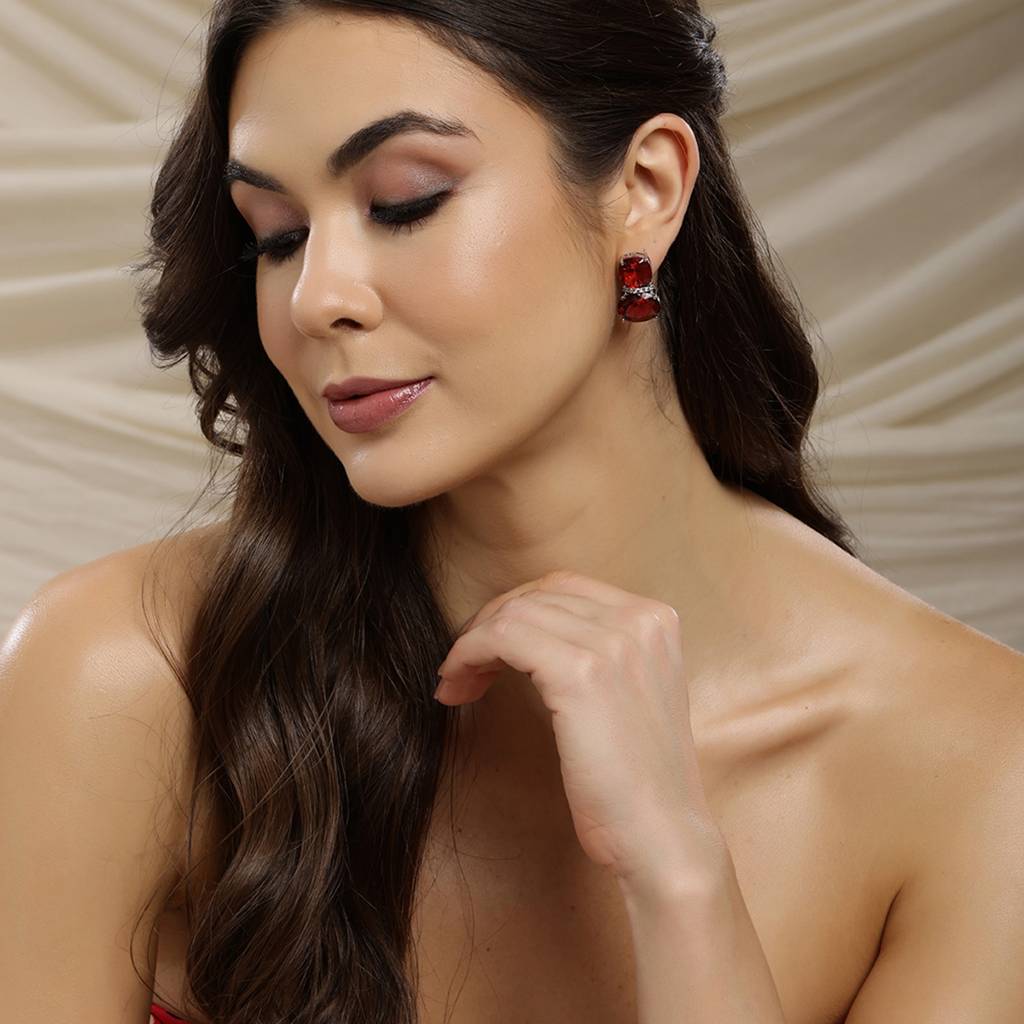 Red Earrings : RSSEP24-35