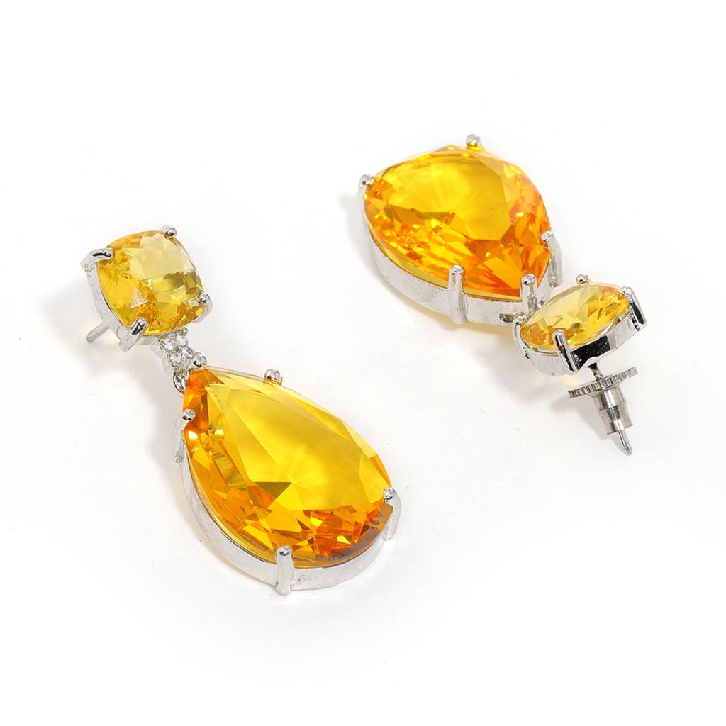 Yellow Doublet Earrings : RSSEP24-38