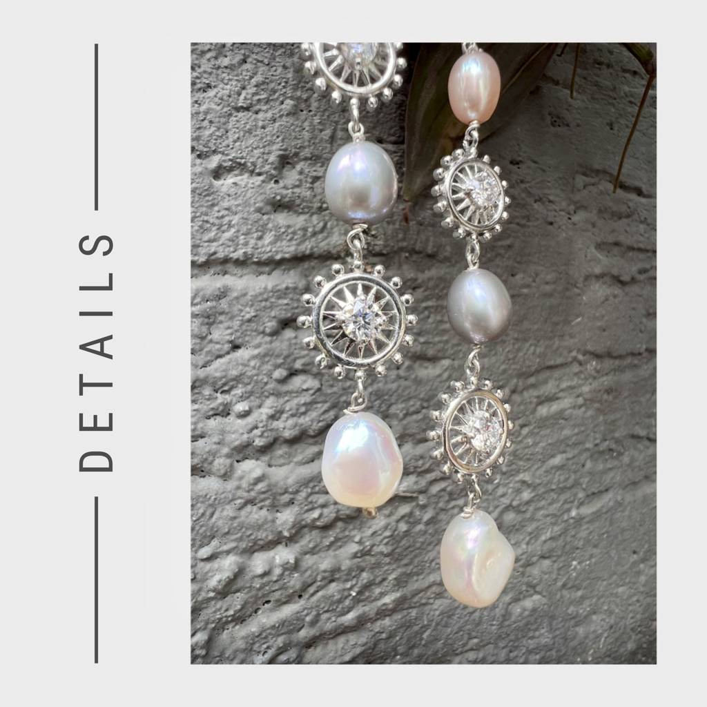 Multi Pearl Earring : RU-ER-01