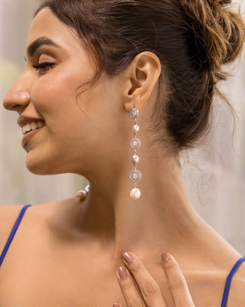 Multi Pearl Earring : RU-ER-01