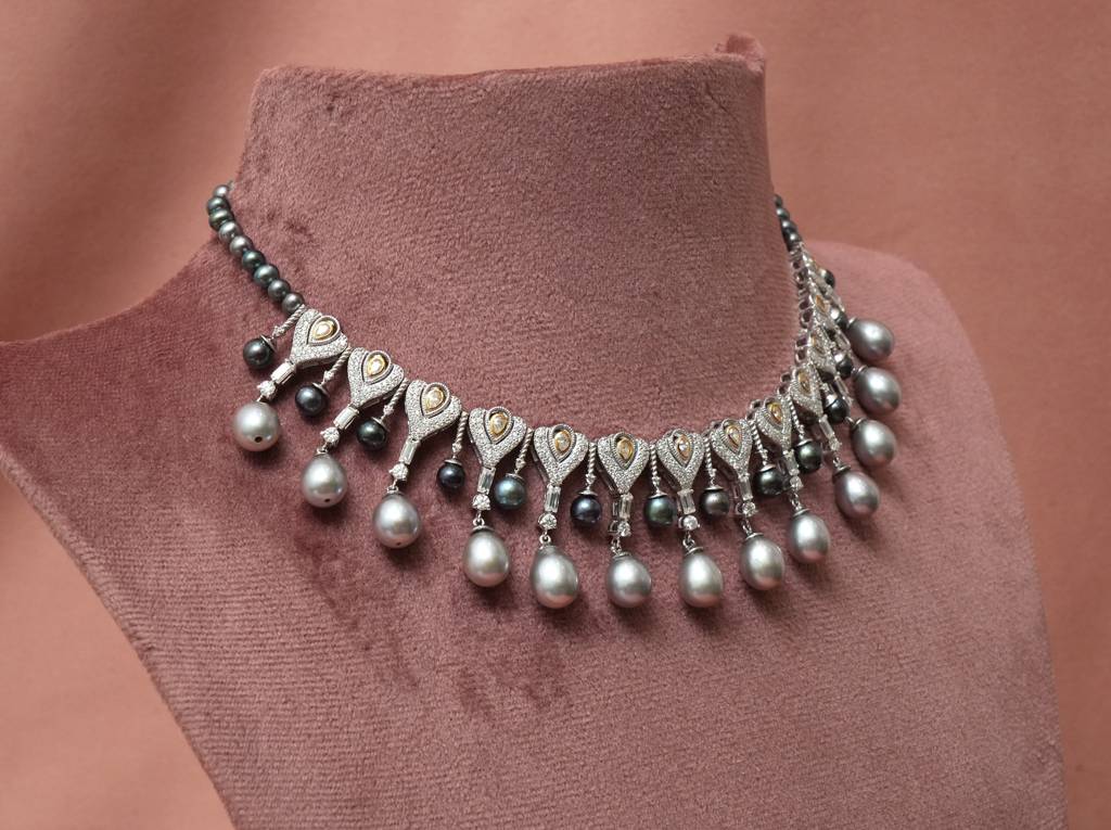 Nova Pearl Choker : RU-NW-13