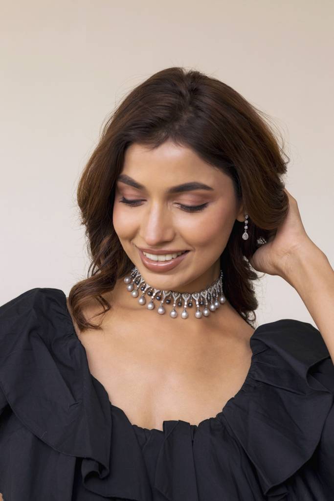 Nova Pearl Choker : RU-NW-13