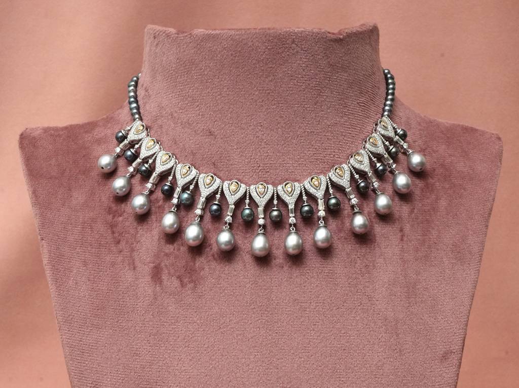 Nova Pearl Choker : RU-NW-13
