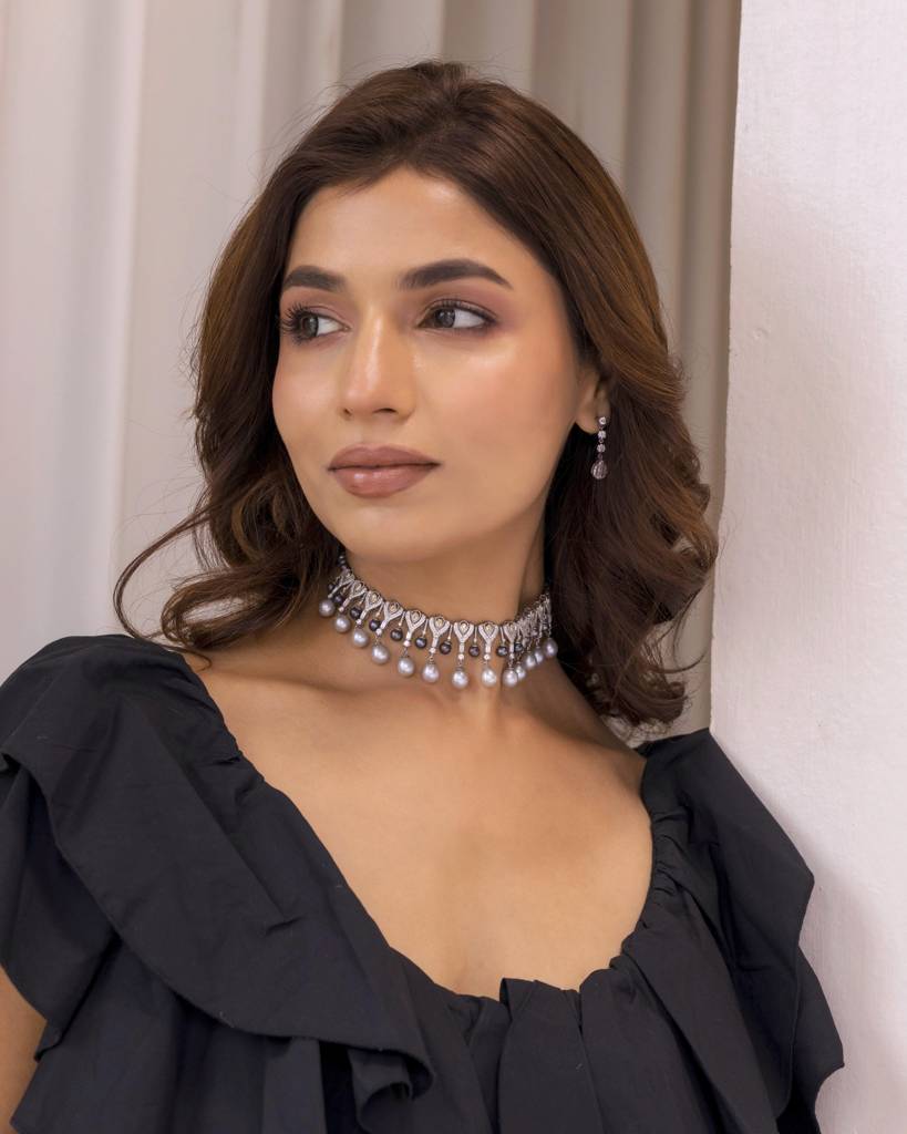 Nova Pearl Choker : RU-NW-13
