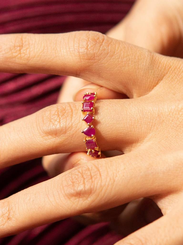 Stac Ruby Shape Ring