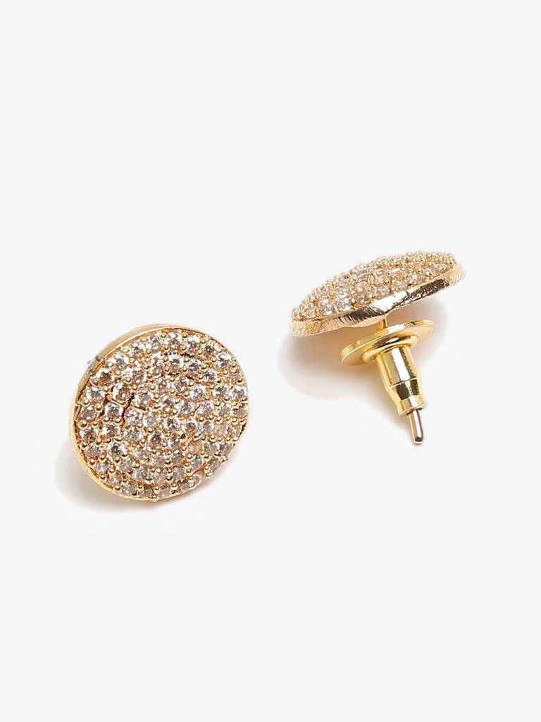 Rose Gold Studs : RUBYM25