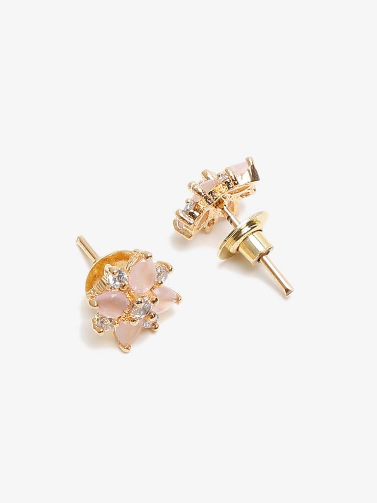 Pink Diamond Studs : RUBYM26