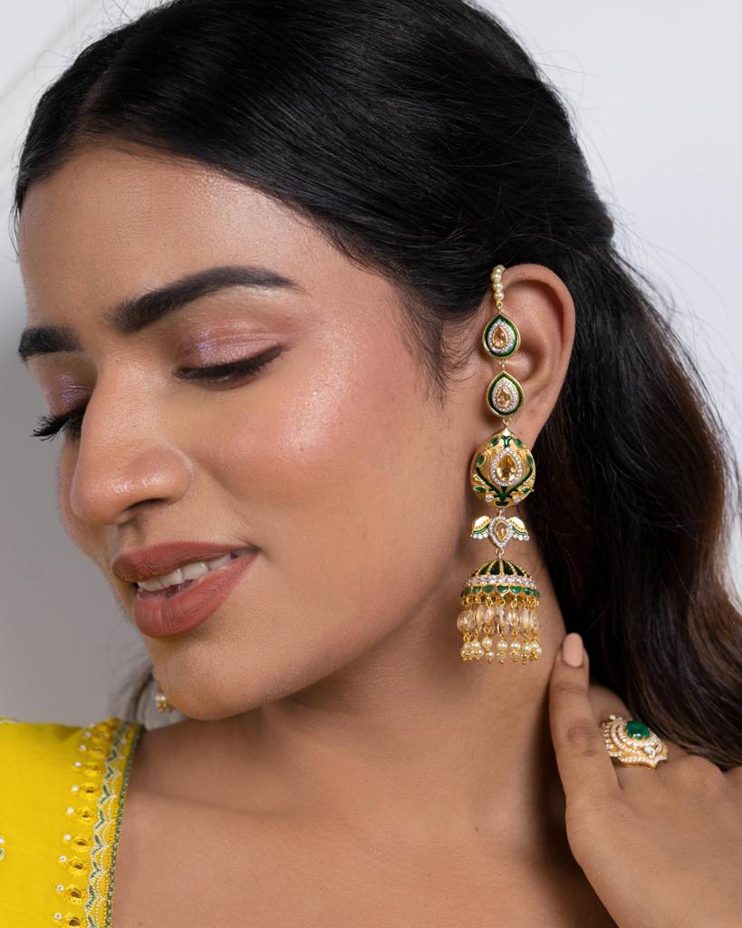 Citirne And Meena Jhumka : RU-ER-16