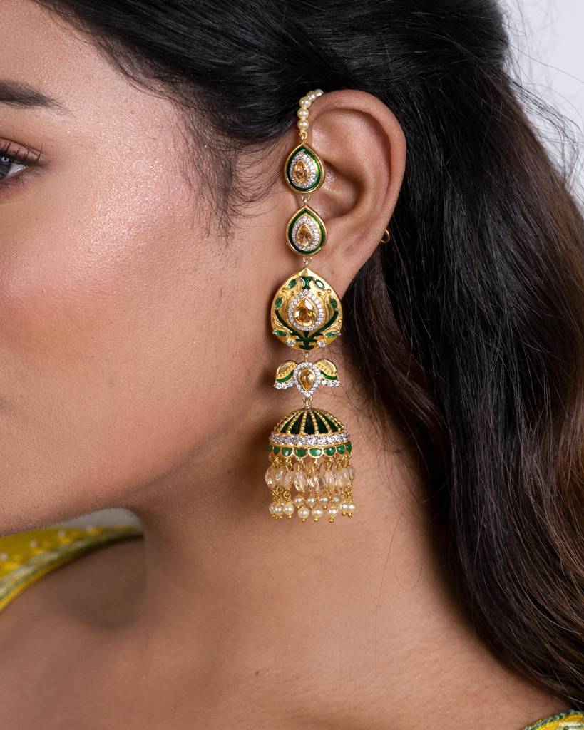 Citirne And Meena Jhumka : RU-ER-16