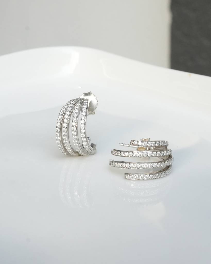Clara Tripple Hoops : RU_ER_19