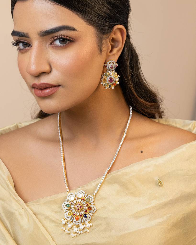 Nitya Navratna Necklace : RU_NW_17