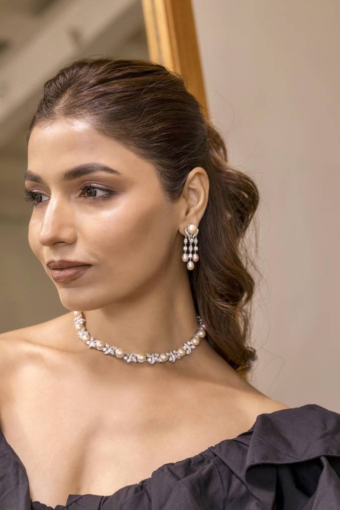 Radiant Pearl & Diamond Set : RU_SET_05