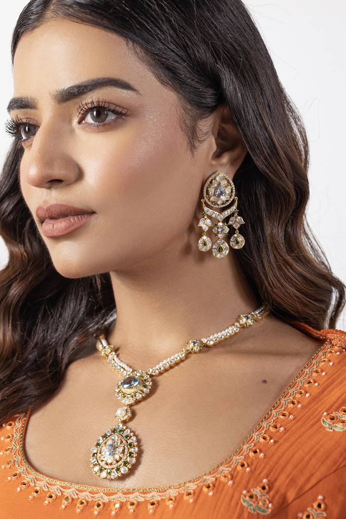 Apsara Necklace Set : RU_SET_11
