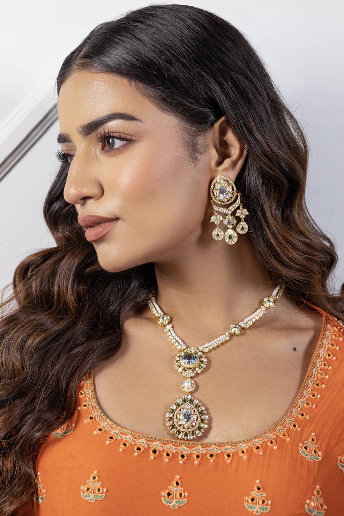 Apsara Necklace Set : RU_SET_11