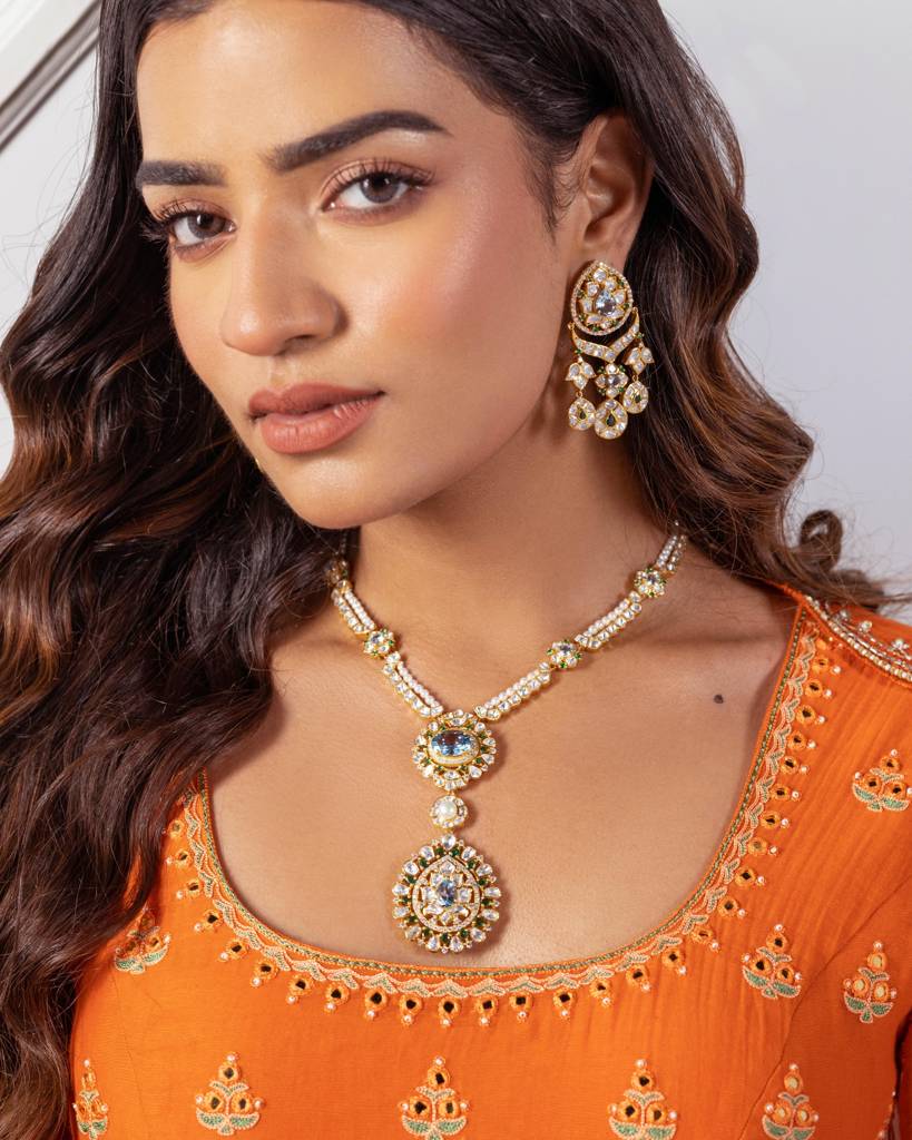 Apsara Necklace Set : RU_SET_11
