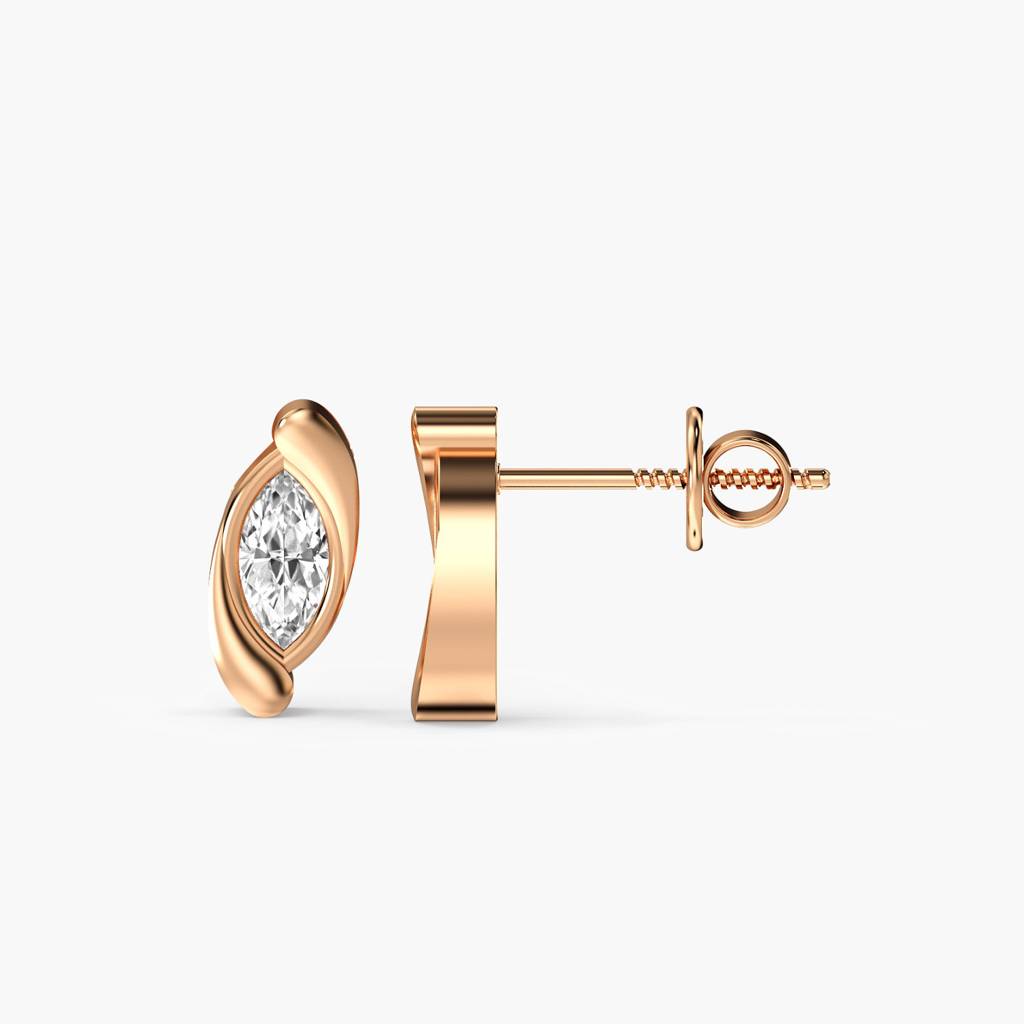 Glint Swirl Earrings : AIER-220