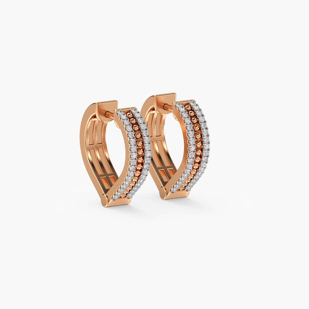 Shimmering Delight Hoops : AIER-590