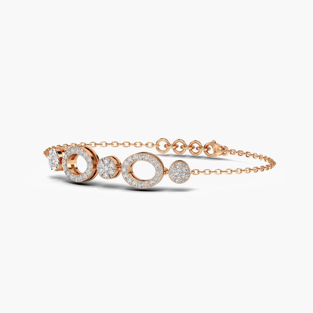 Opulent Halo Bracelet : AILBR-288