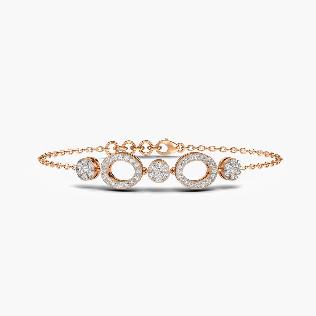 Opulent Halo Bracelet : AILBR-288